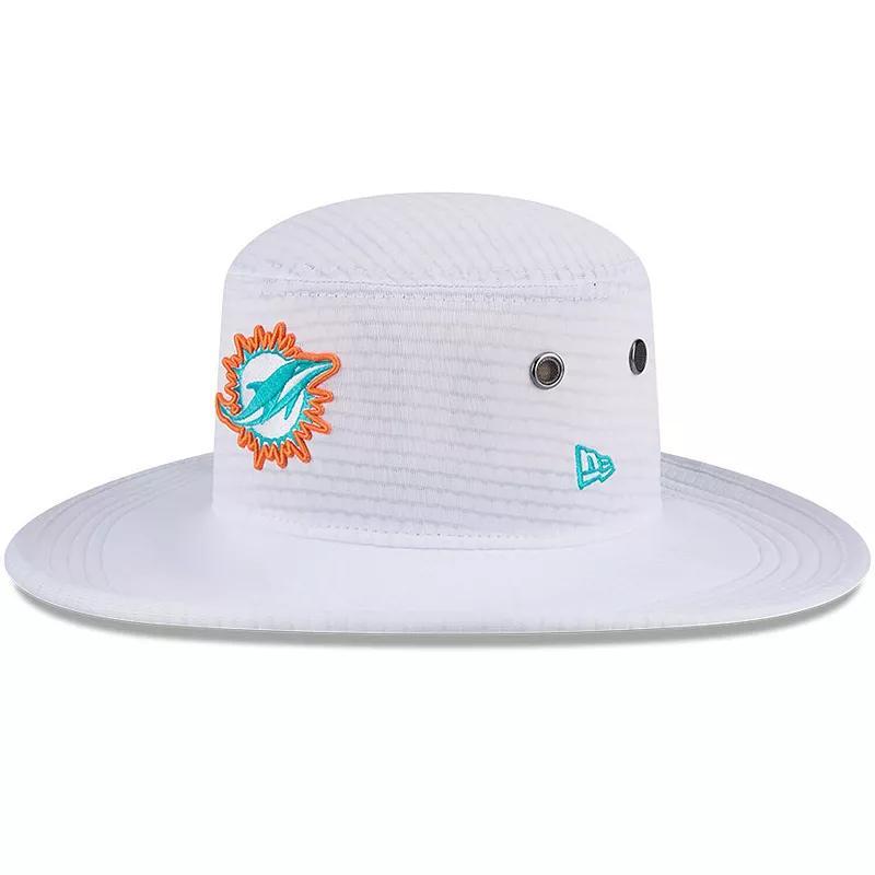 Mens New Era Miami Dolphins 2024 NFL Training Camp Panama Bucket Hat Product Image