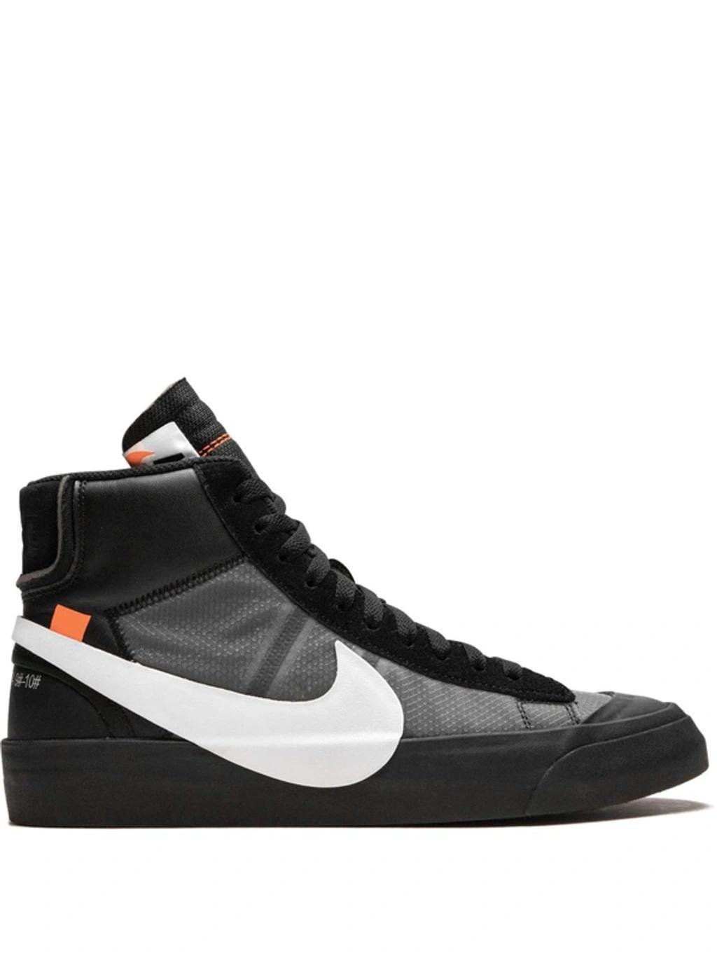 X Off-white Blazer Mid Sneakers In Black Product Image