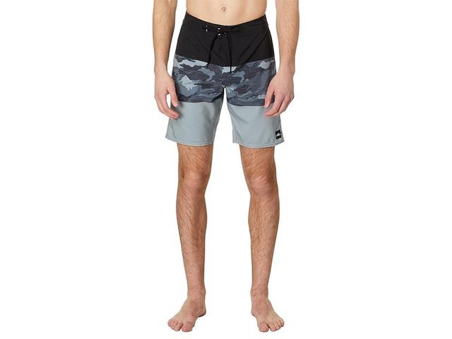 O'Neill Hyperfreak Heat Block 19 Boardshorts Camo 1) Men's Swimwear Product Image