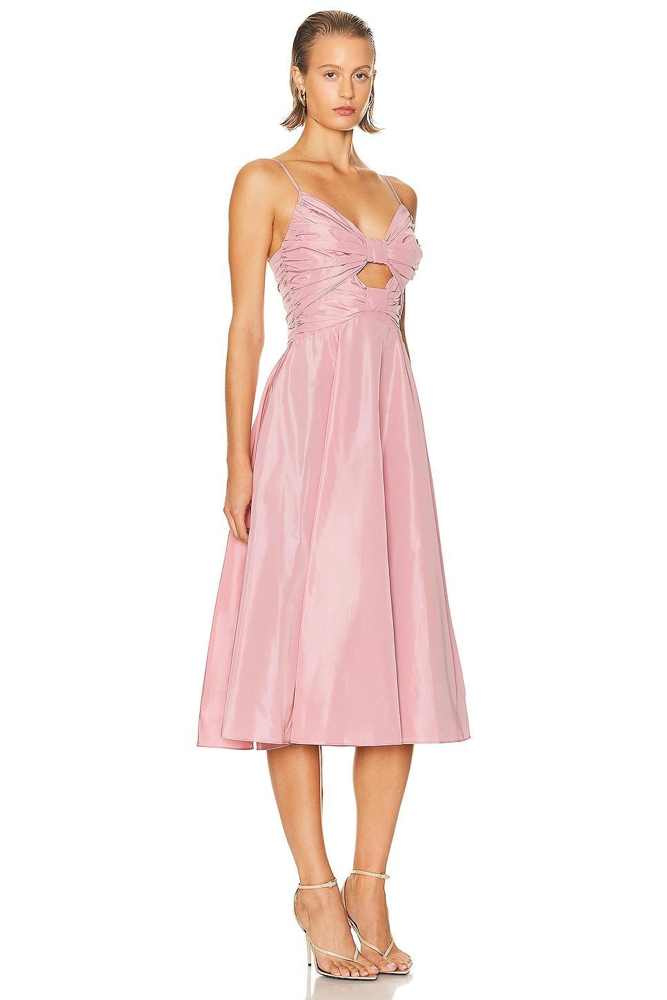 Staud Dayanara Dress in Pink Product Image