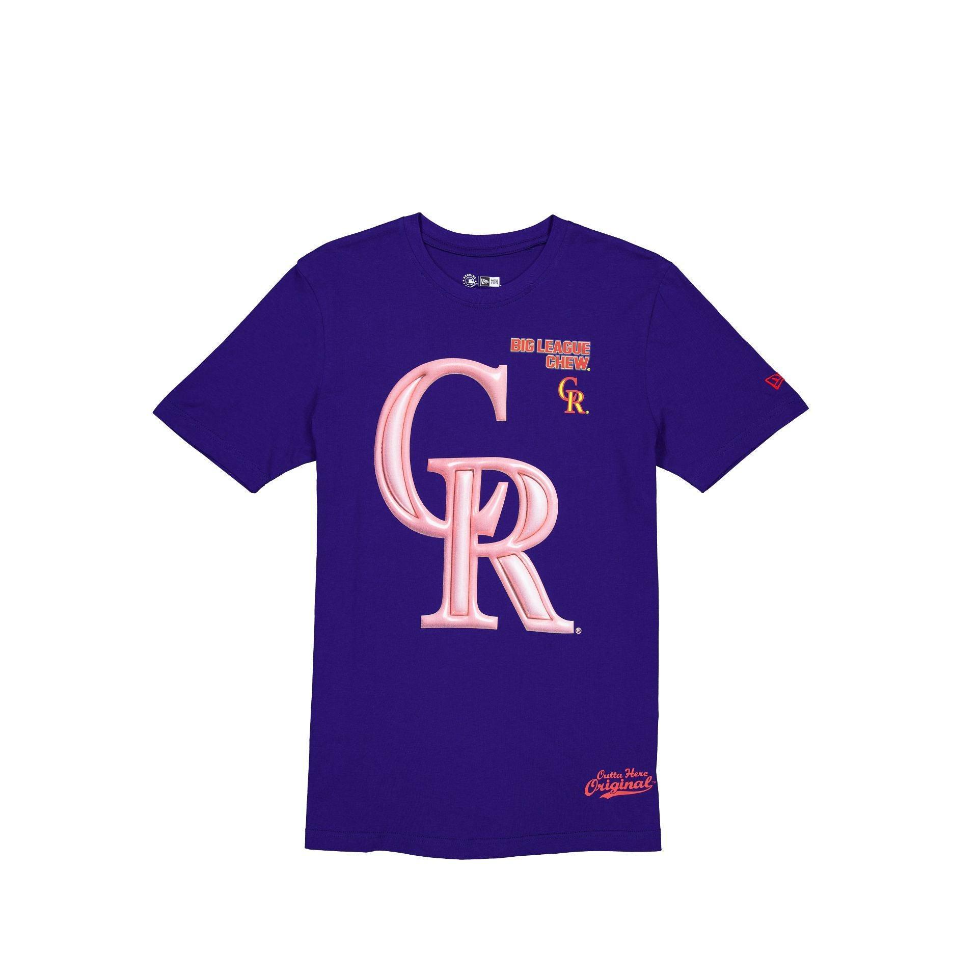 Big League Chew X Colorado Rockies T-Shirt Male Product Image