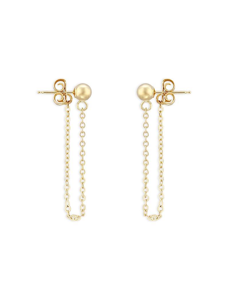 Saks Fifth Avenue Womens 14K Yellow Gold Drop Earrings Product Image