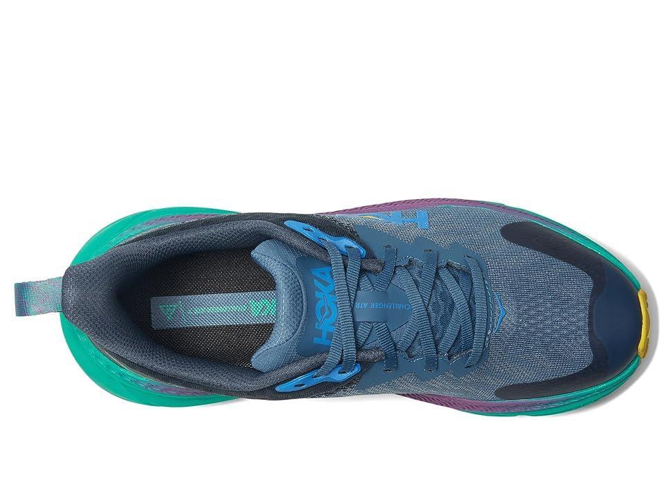 Hoka Women's Challenger 7 GORE-TEX(r) (Real Teal/Tech Green) Women's Shoes Product Image