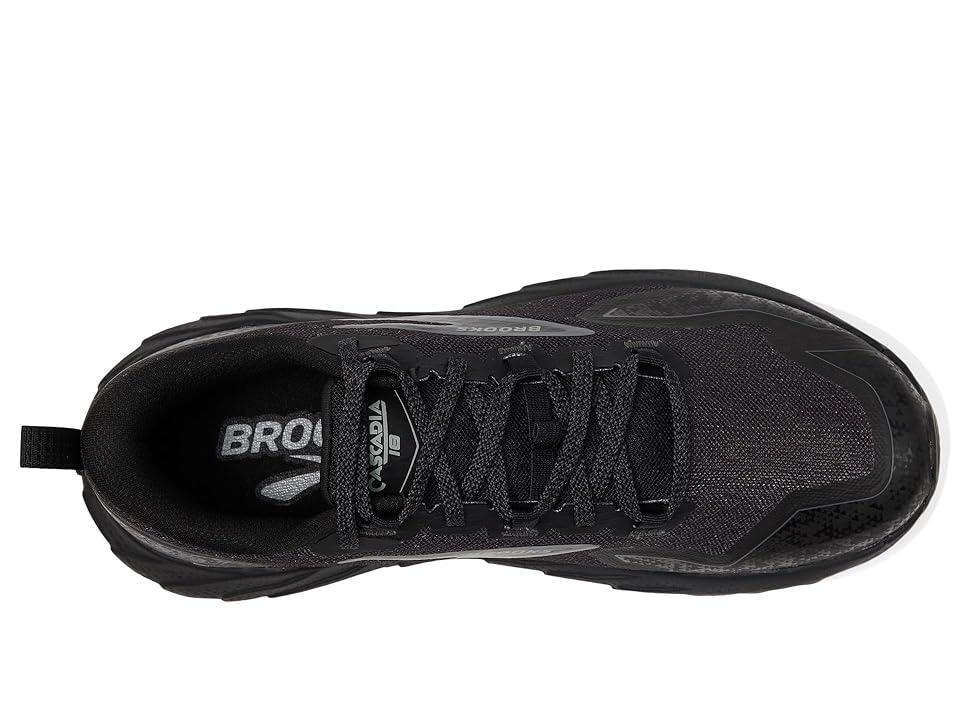 Brooks Cascadia 18 (Black/Blackened Pearl/Grey) Women's Running Shoes Product Image