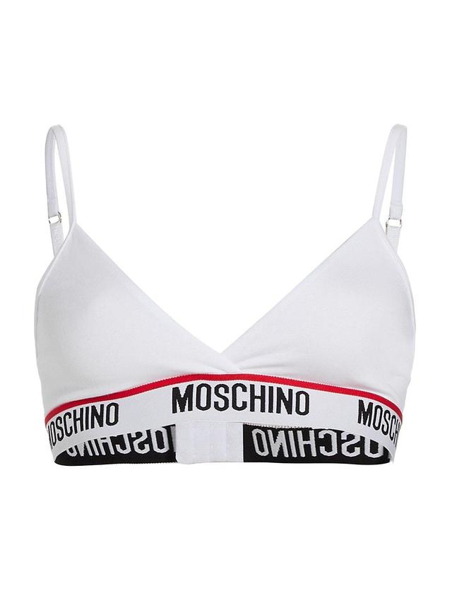 Womens Triangle Logo Bra Product Image