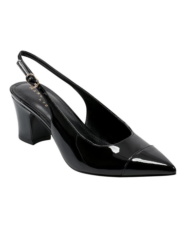 Marc Fisher Ltd Womens Blakeley Pointy Toe Dress Slingback Pumps Product Image