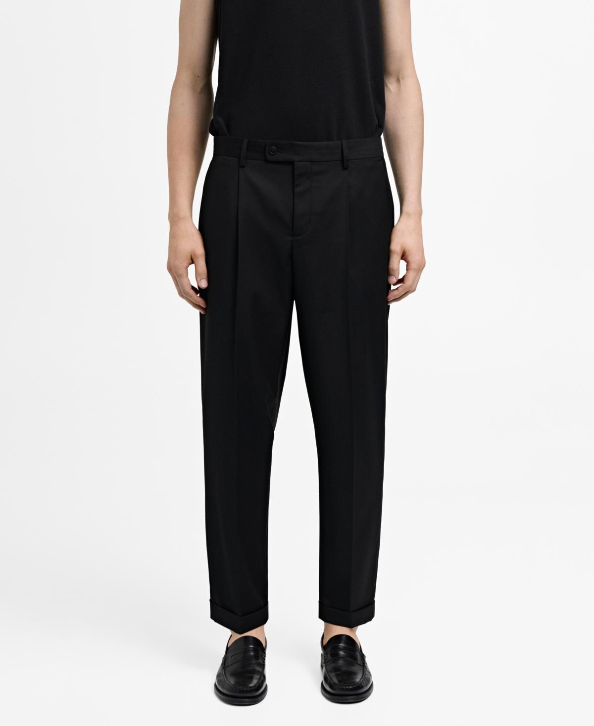 Mango Mens Regular Fit Suit Pants Product Image