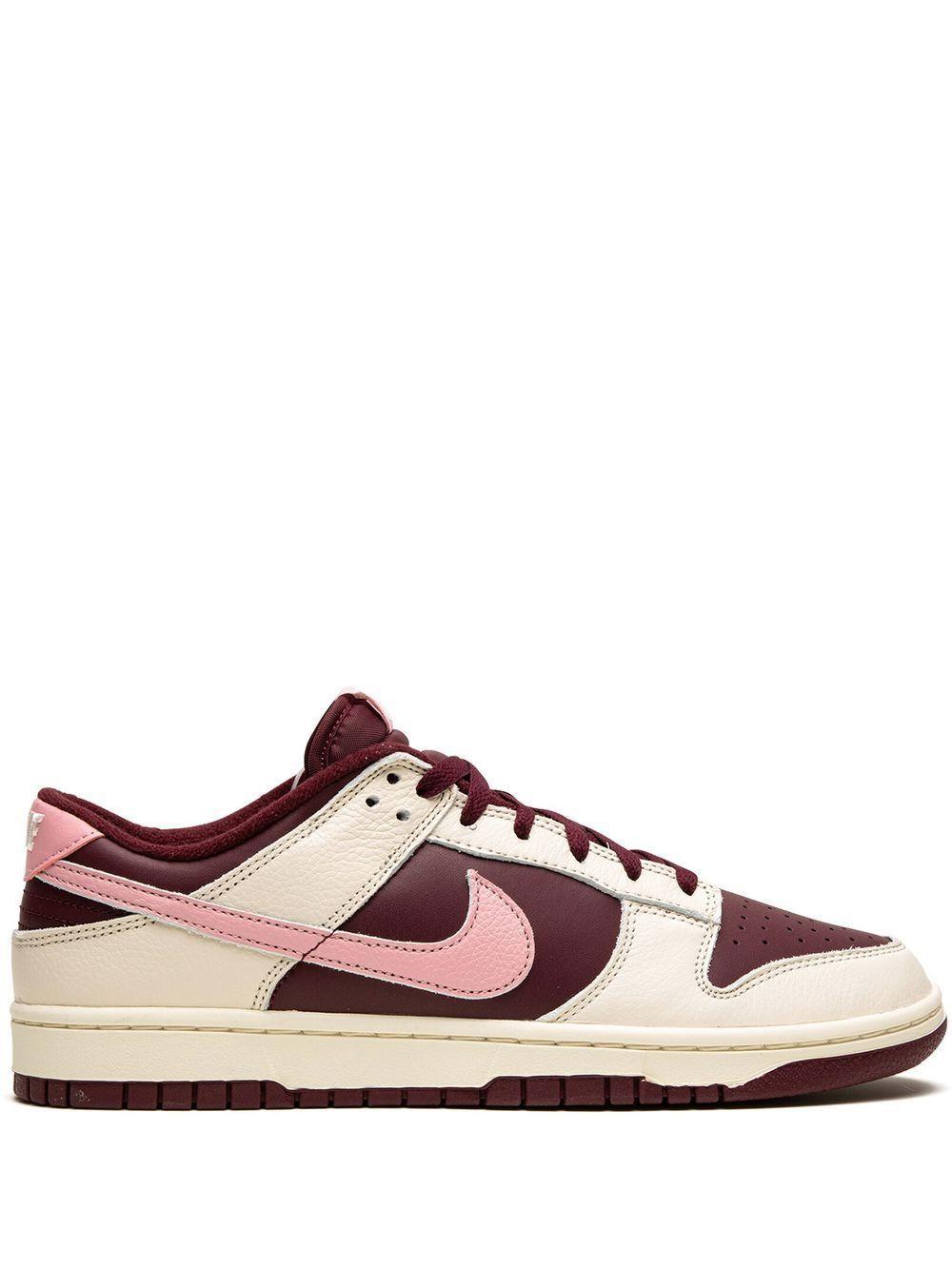 Dunk Low Retro Sneakers Night Maroon / Medium Soft Pink In Multicolor Product Image