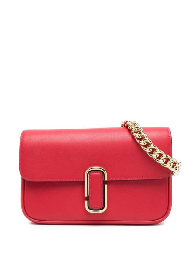 MARC JACOBS The J Red Leather Crossbody Bag Product Image