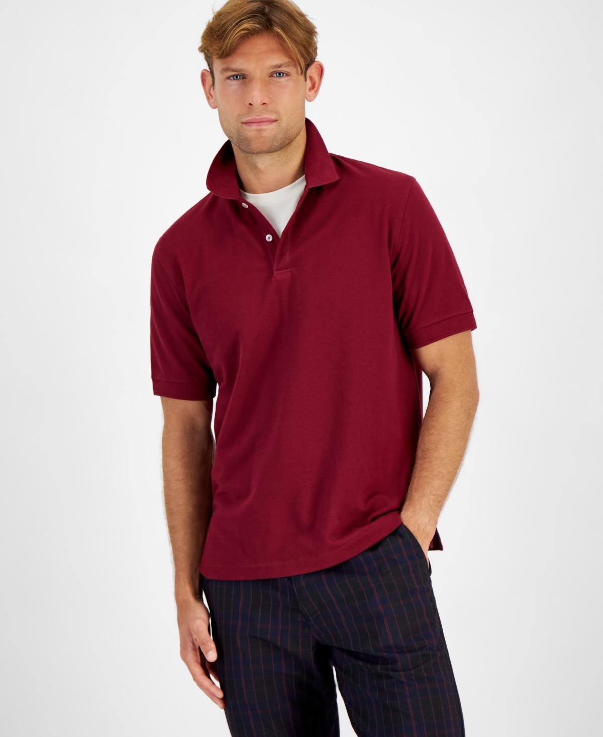 Club Room Mens Classic Fit Performance Stretch Polo, Created for Macys Product Image