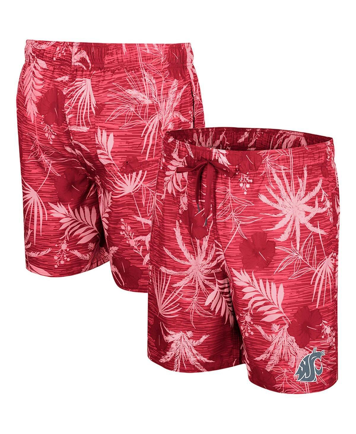 Mens Colosseum Cardinal USC Trojans What Else is New Swim Shorts Red Product Image