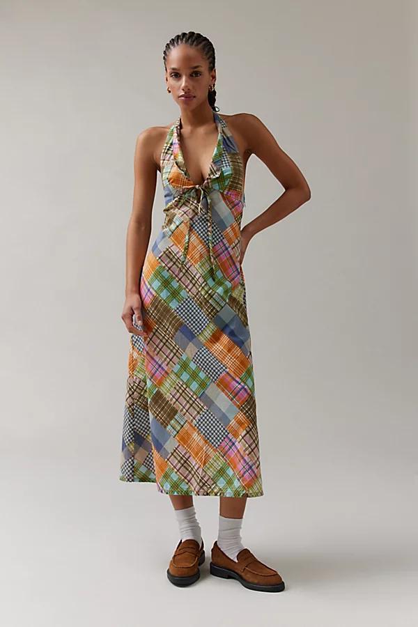 BDG Danny Madras Halter Dress Womens at Urban Outfitters Product Image