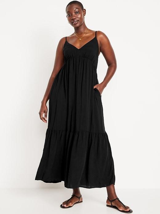 Tiered Maxi Swing Dress Product Image