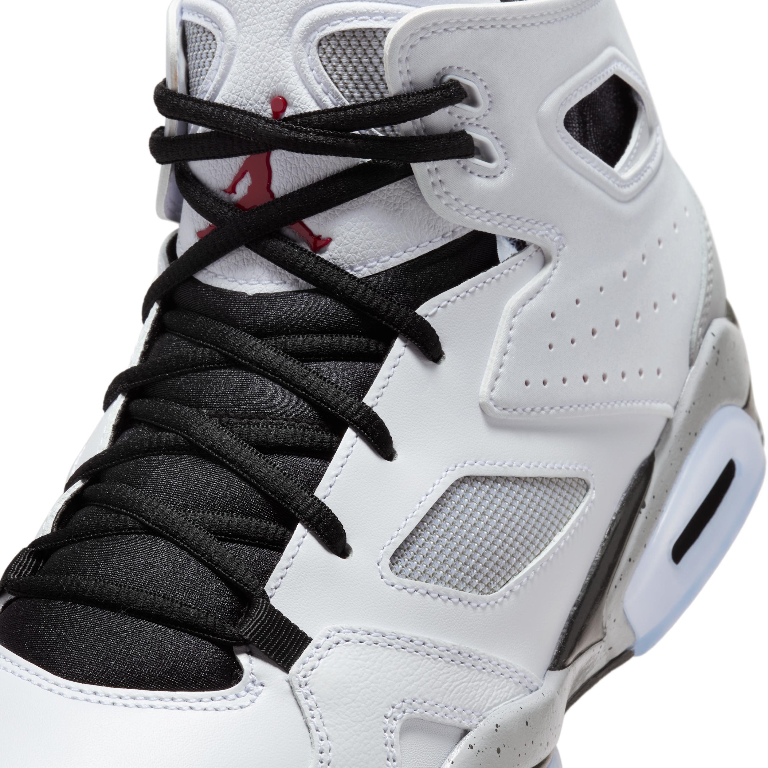 Jordan Mens Jordan Flight Club 91 - Mens Basketball Shoes White/Red/Black Product Image