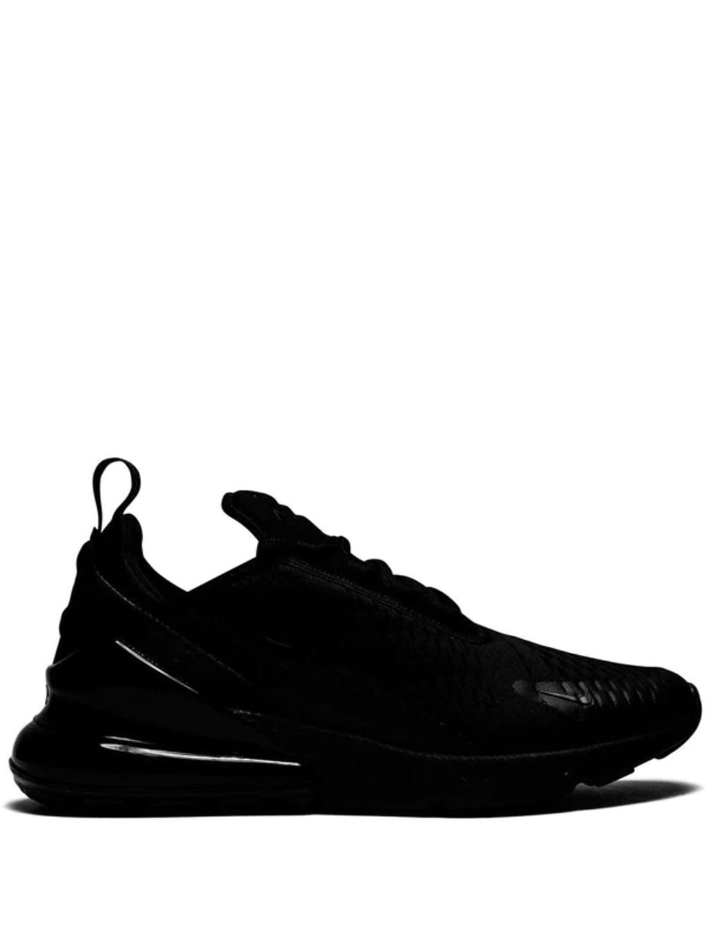 Air Max 270 Ah8050-005 Men's Triple Black Athletic Running Shoes Cg857 Product Image