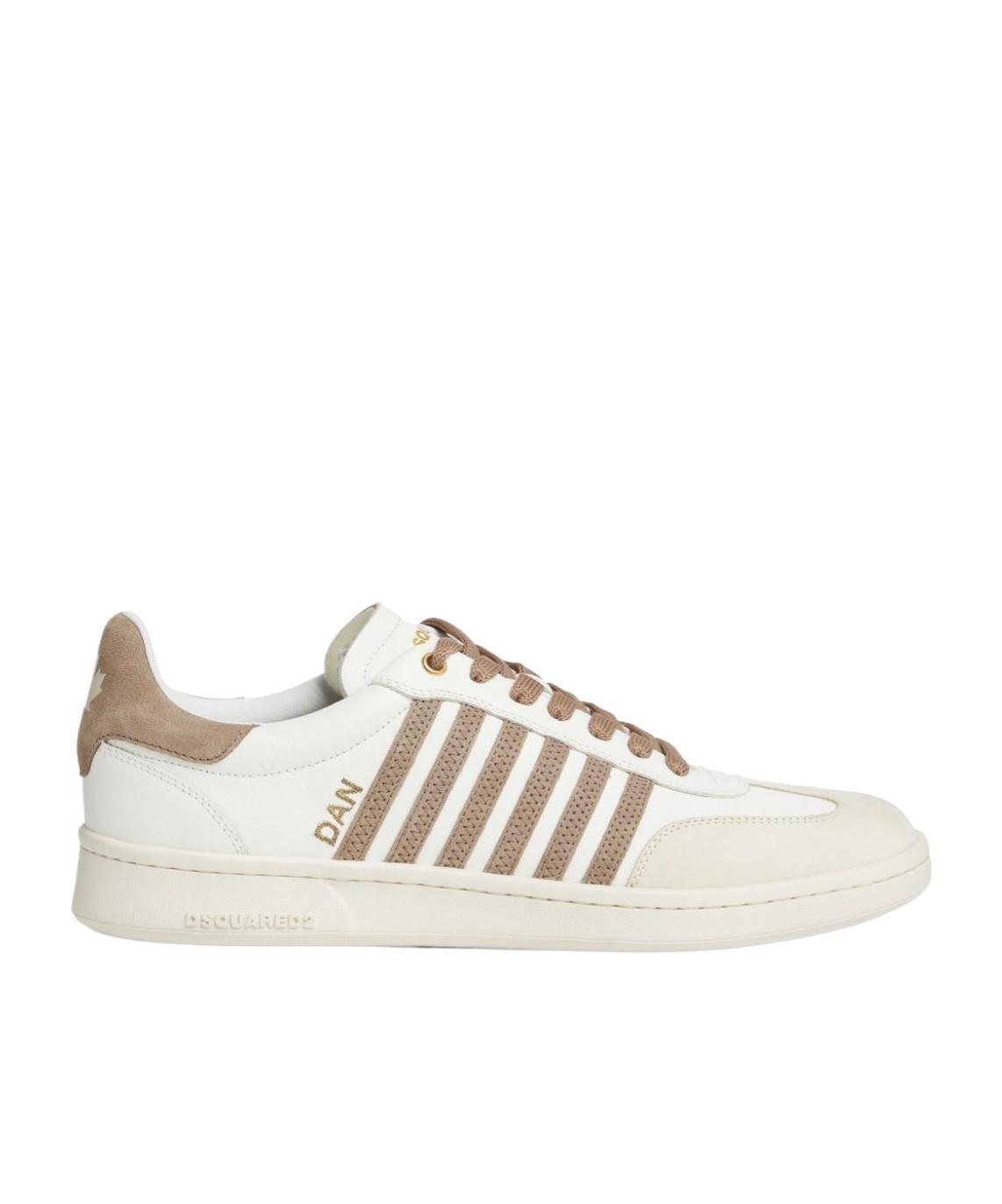 DSQUARED2 Boxer Sneakers In Neutrals Product Image