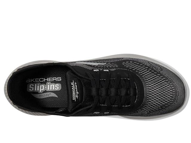 SKECHERS Performance Hands Free Slip-Ins Go Walk Anywhere - Worldwide Grey) Men's Walking Shoes Product Image