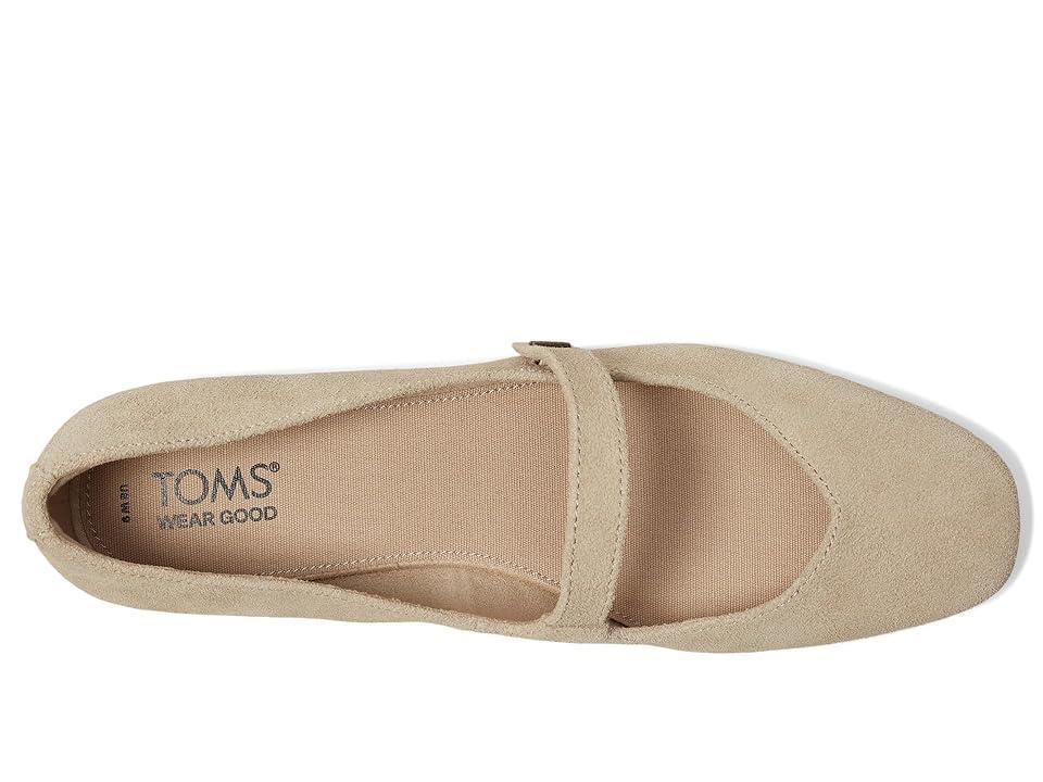 TOMS Bianca (Oatmeal Suede) Women's Flat Shoes Product Image