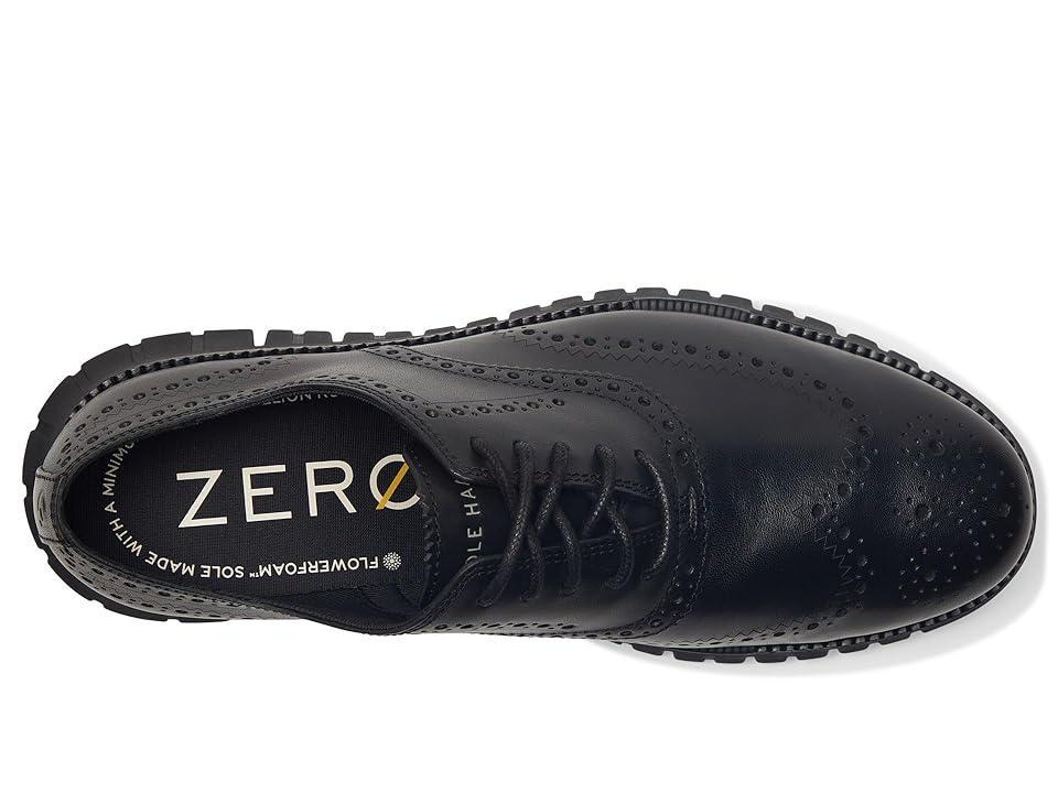 Cole Haan Zerogrand Remastered Wingtip Oxfords Black) Men's Lace Up Wing Tip Shoes Product Image