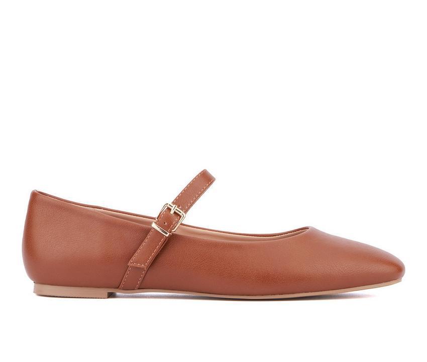 Women's New York and Company Page Mary Jane Flats Product Image