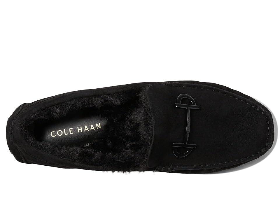 Cole Haan Tully Driver Suede/Black Shearling) Women's Shoes Product Image