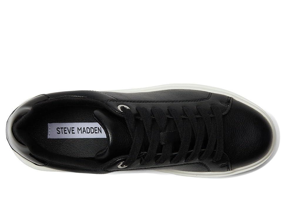 Steve Madden Catcher Sneaker Black) Women's Shoes Product Image