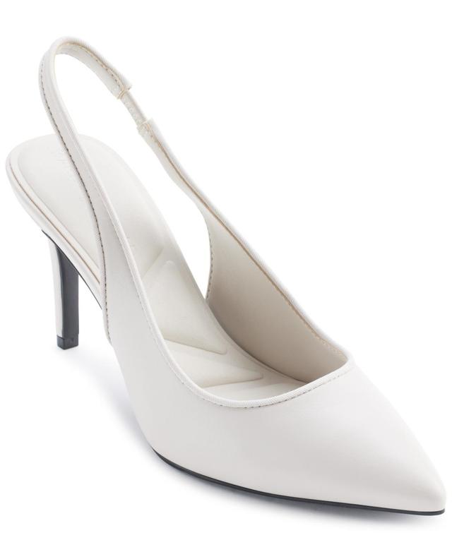 Karl Lagerfeld Paris Womens Rosalyn Pointed Toe Slingback Pumps Product Image