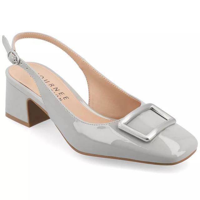 Journee Collection Everlee Womens Tru Comfort Foam Sling Back Square Toe Pumps Product Image