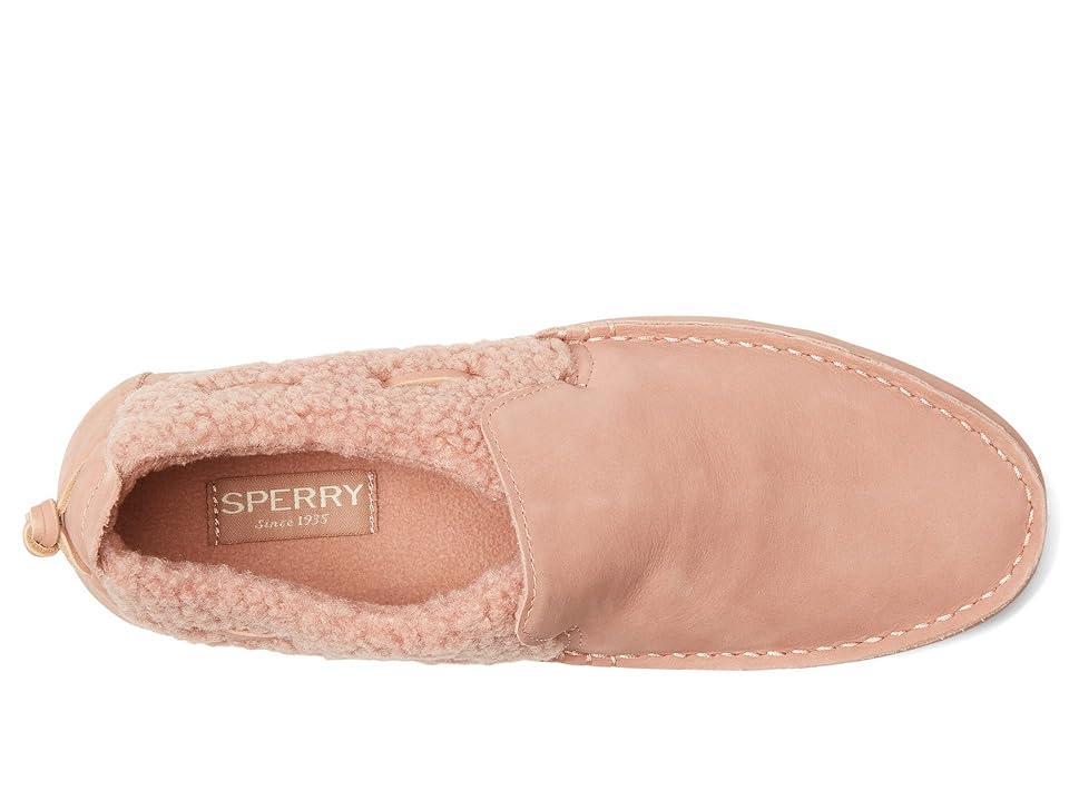 Sperry Moc-Sider Leather/Teddy (Rose) Women's Shoes Product Image