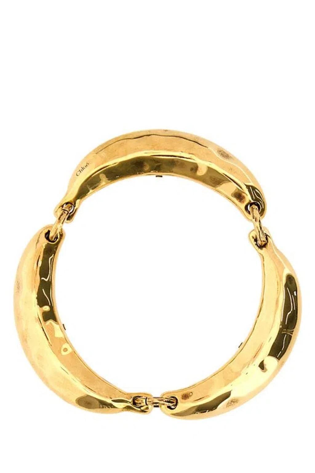 CHLOÉ Chloe Woman Gold Metal Chloe Bananas Bracelet Product Image