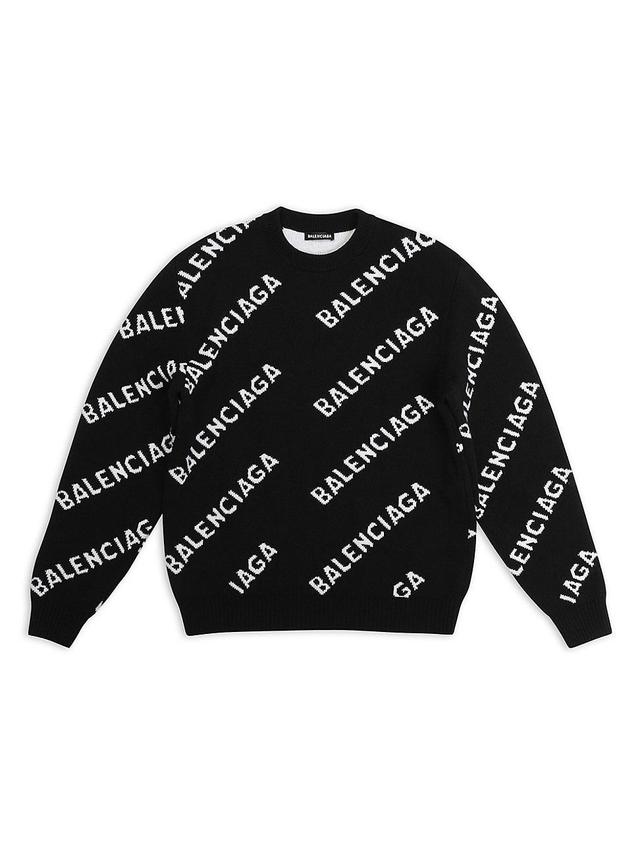 Mens Allover Logo Sweater Product Image