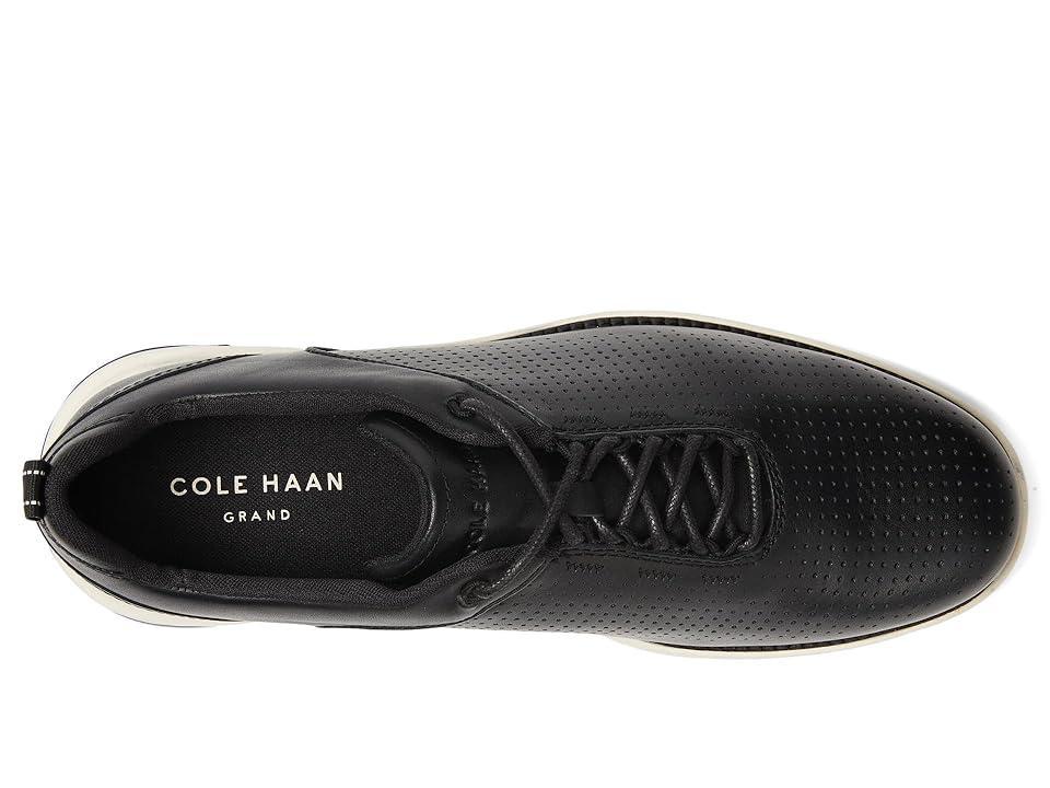 Cole Haan Grand Atlantic Textured Sneaker Black/Ivory) Men's Lace-up Boots Product Image