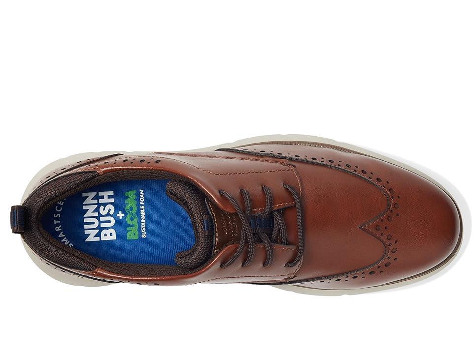 Nunn Bush Shoes Stance Wingtip Oxford Cognac Multi Product Image