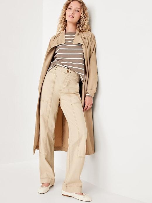 High-Waisted Utility Pants Product Image