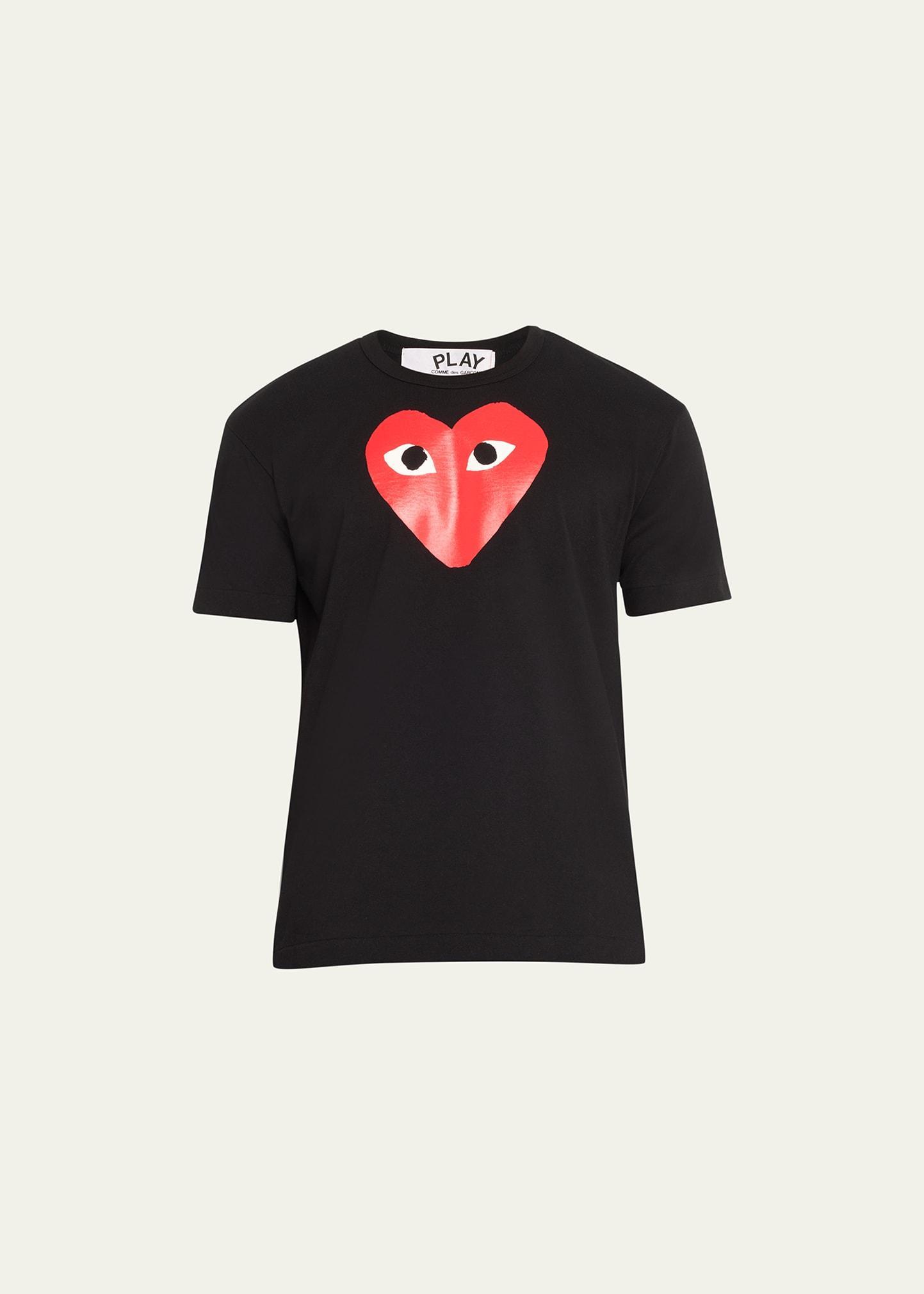 Mens Big Heart Short-Sleeve T-Shirt Product Image