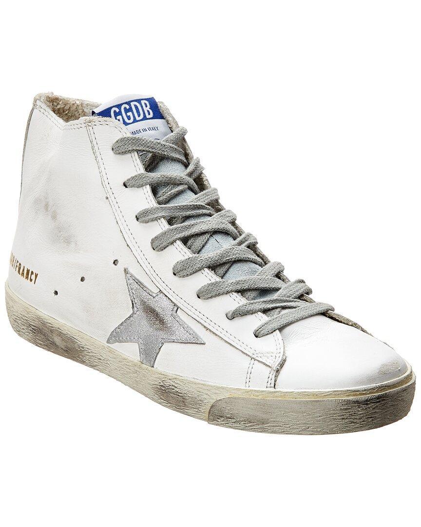 GOLDEN GOOSE Francy Leather High-top Sneaker In White Product Image