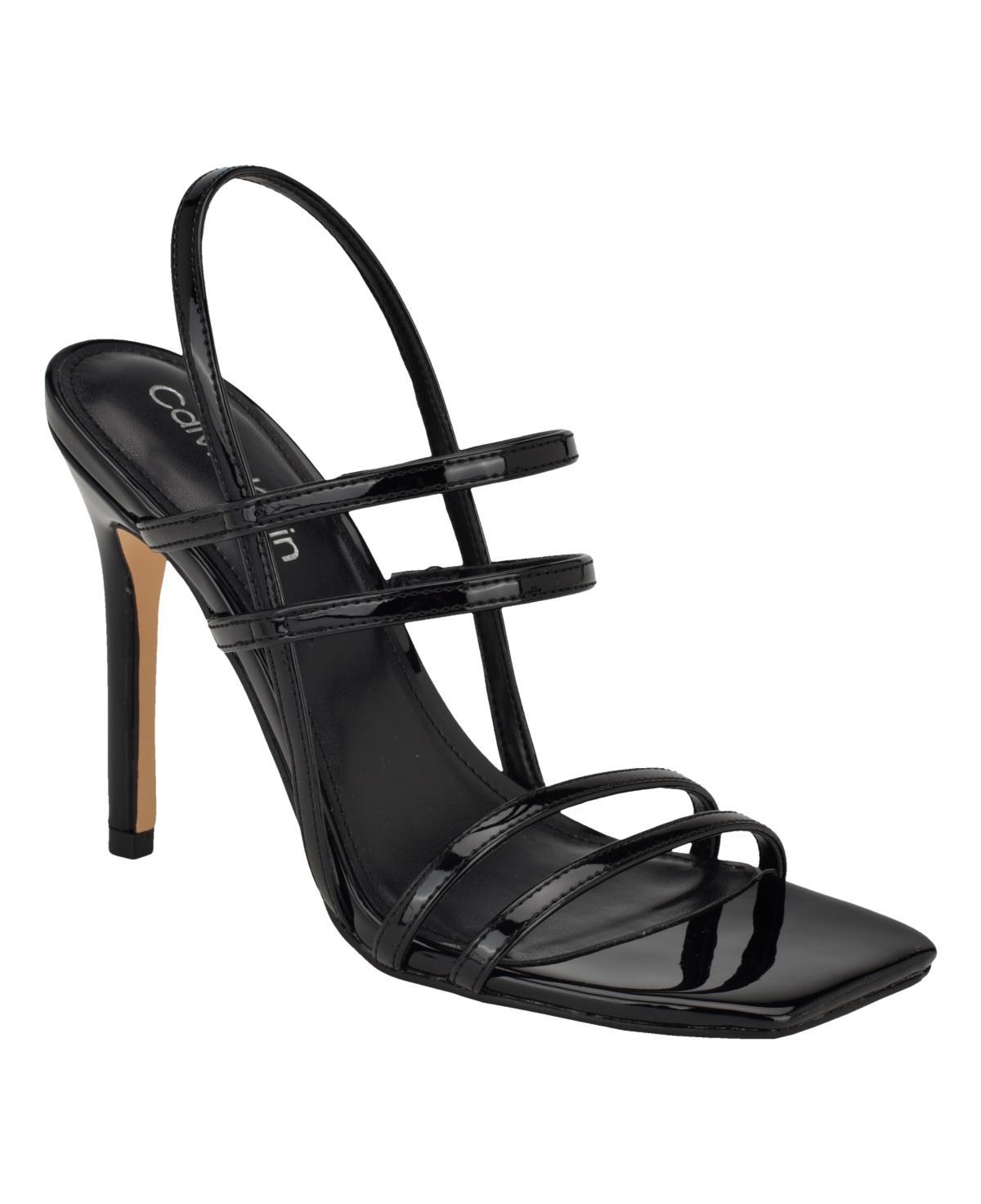 Calvin Klein Womens Teoni Strappy Stiletto Dress Sandals Product Image