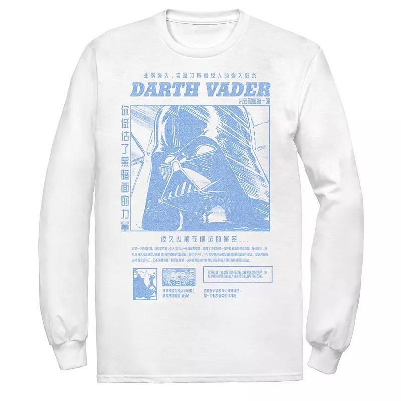 Mens Star Wars Darth Vader Manga Poster Tee Product Image