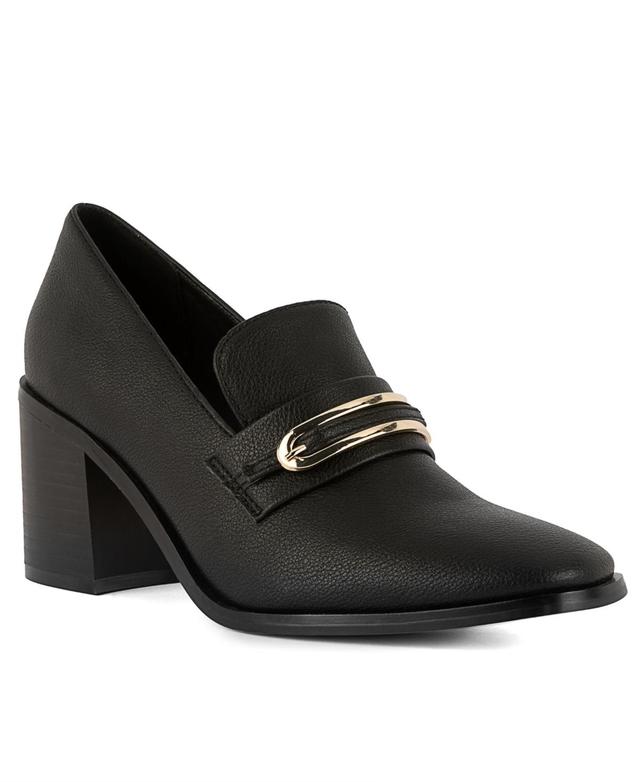 Jones New York Womens Gallie Block Heeled Loafers Product Image