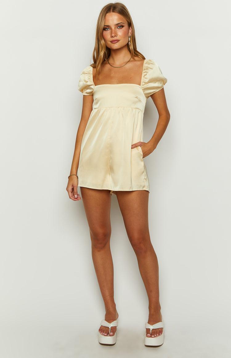 Khlo Yellow Playsuit Product Image