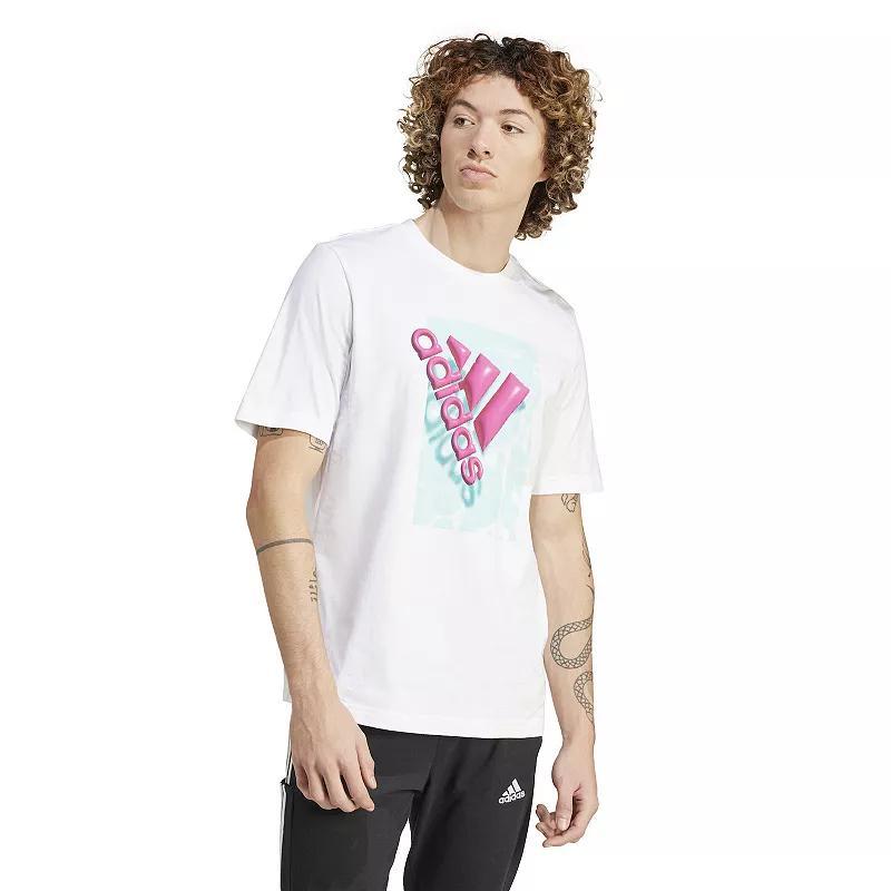 Mens adidas Summer Fun Pool Graphic Tee Product Image