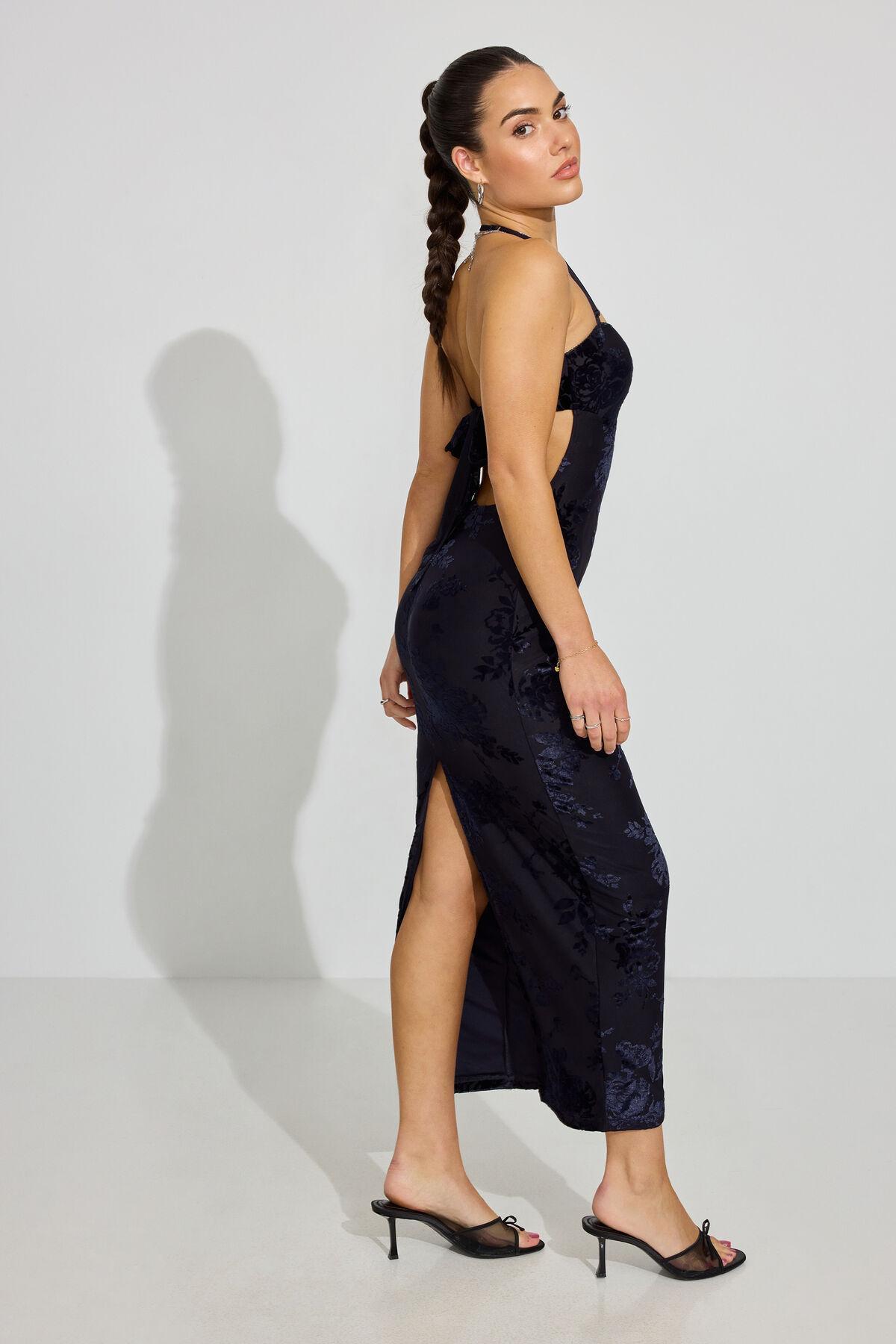 Burnout Sweetheart Maxi Dress Product Image