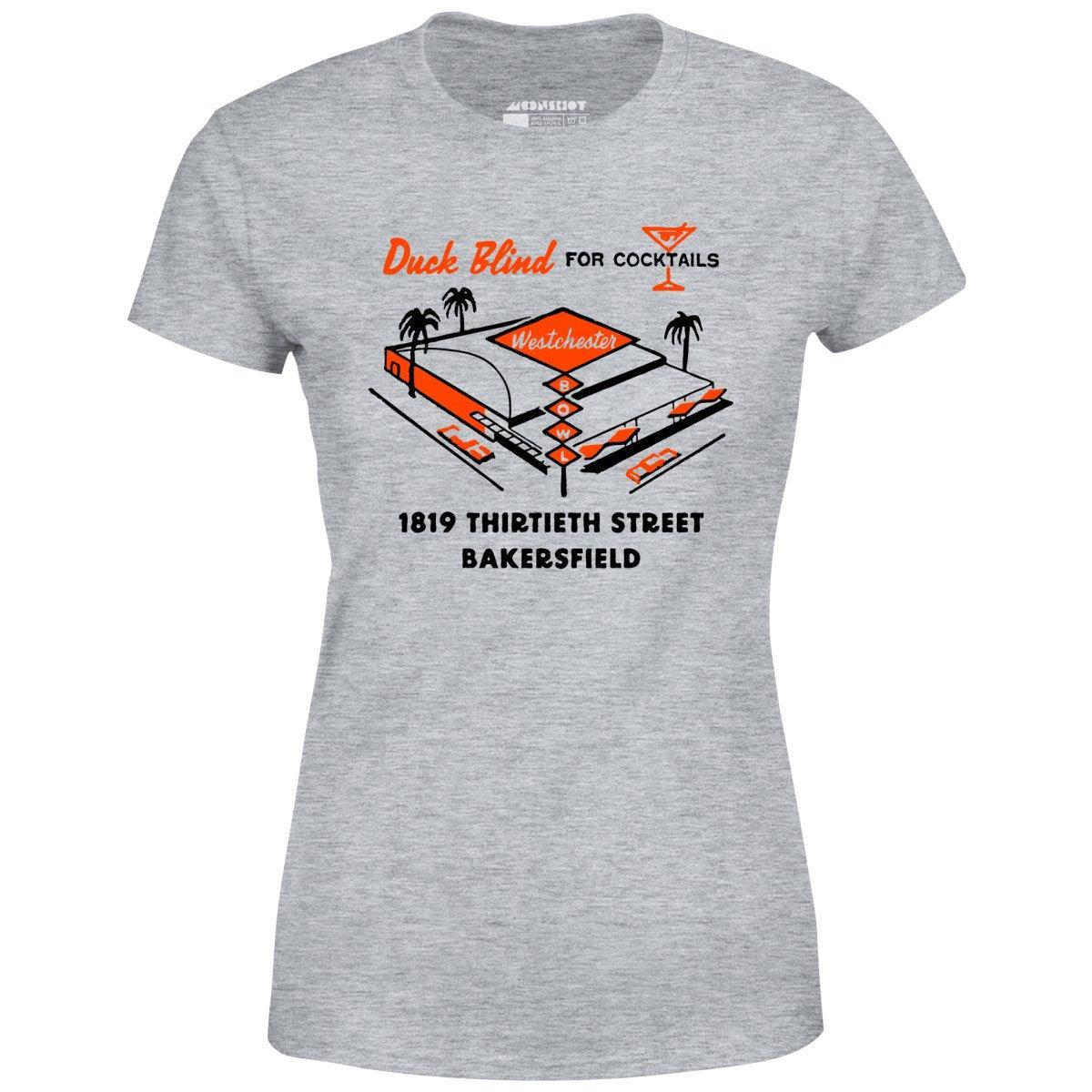 Westchester Bowl v2 - Bakersfield, CA - Vintage Bowling Alley - Women's T-Shirt Female Product Image