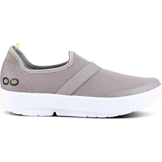 OOFOS Women's OOmg Low Mesh Black) Women's Slip on Shoes Product Image