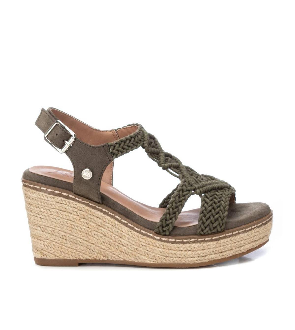 Xti Womens Jute Wedge Sandals By Product Image