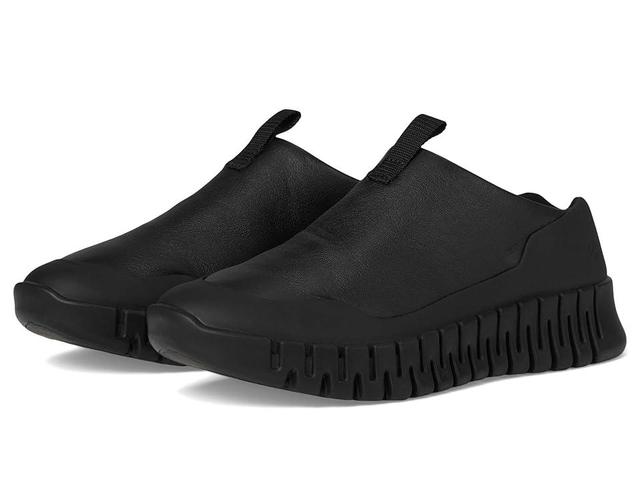 ECCO Gruuv Slip-On Sneaker Black) Women's Shoes Product Image