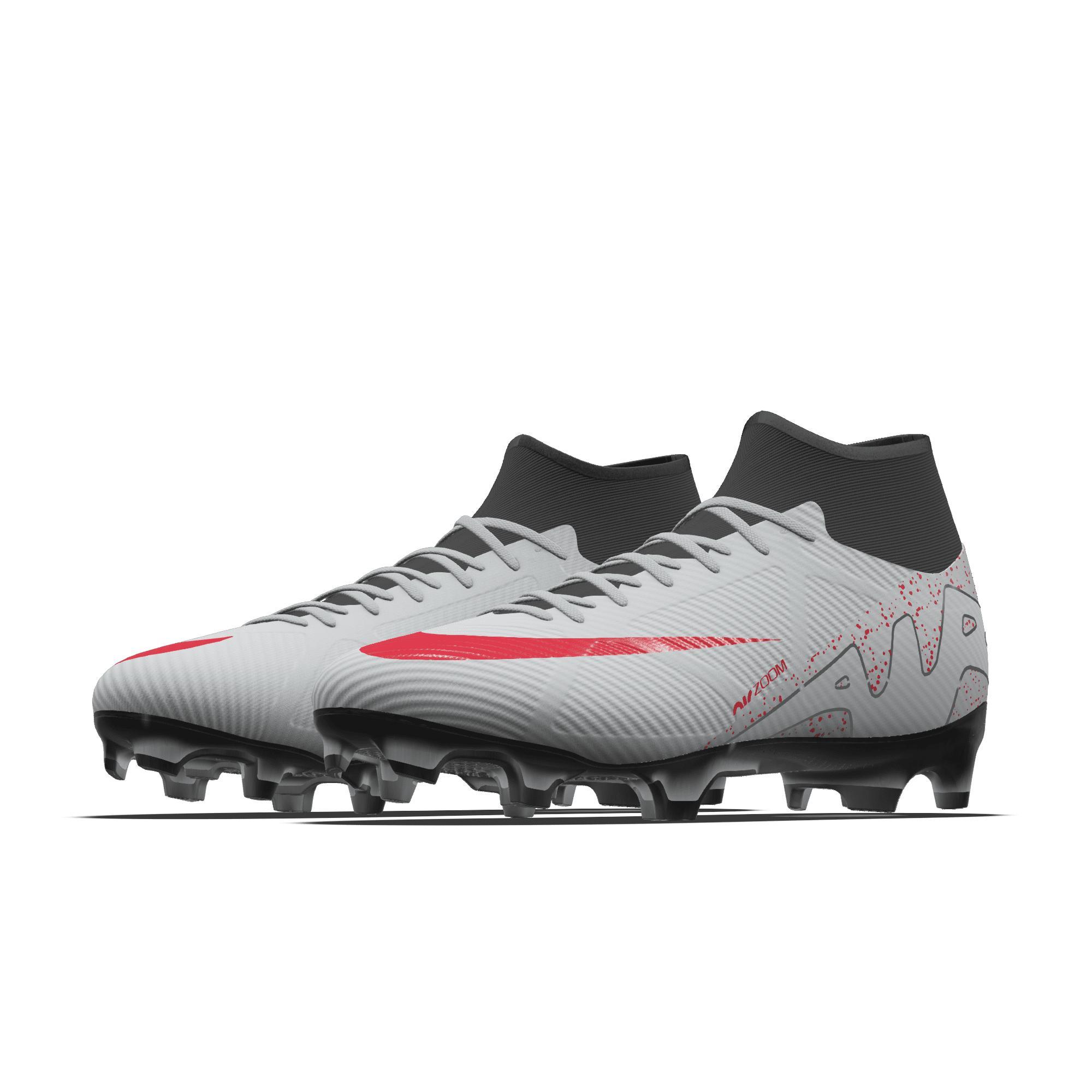 Nike Men's Mercurial Superfly 9 Academy By You Custom Firm-Ground Soccer Cleats Product Image