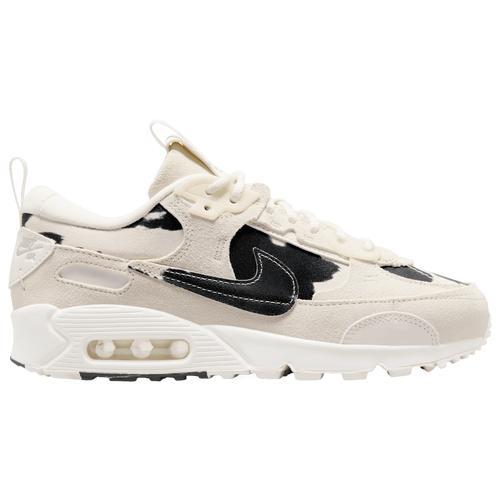 Nike Womens Nike Air Max 90 Futura - Womens Running Shoes Sail/Black/Chrome Product Image