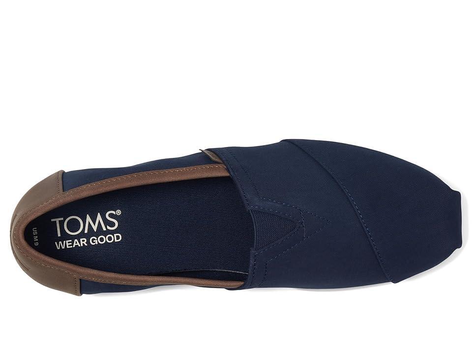 TOMS Alpargata 3.0 (Navy/Tan) Men's Shoes Product Image