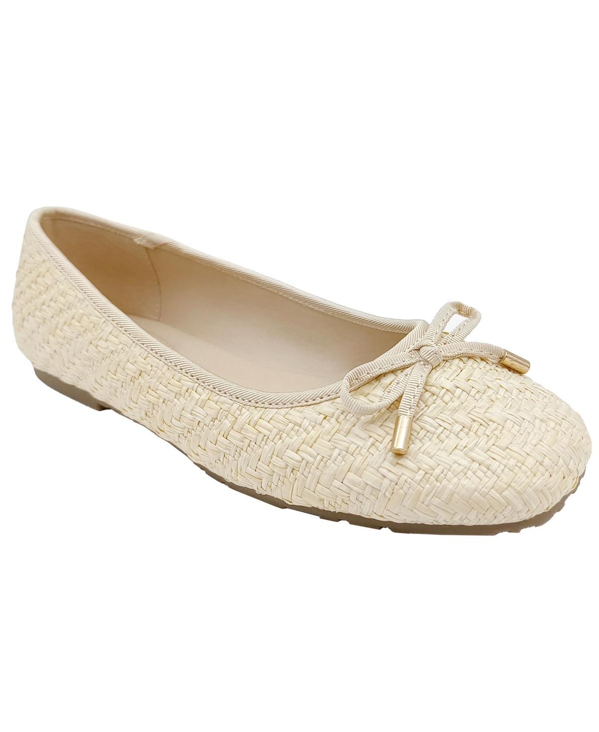 Kenneth Cole Reaction Womens Elstree Square Toe Ballet Flats Product Image